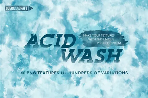 自动云彩效果的ps动作acid-wash-9QDAUP