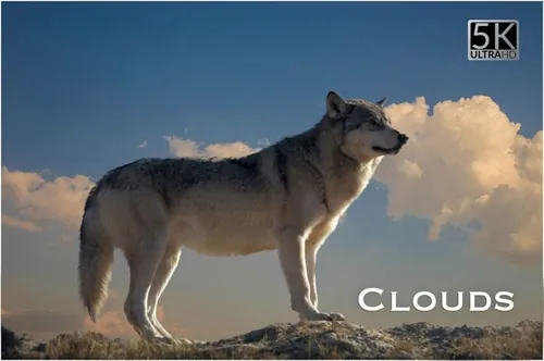 5K 级的云彩背景纹理素材 5K Clouds Overla