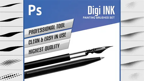 一套全新的Photoshop手绘笔刷素材 RMPhotoshopBru