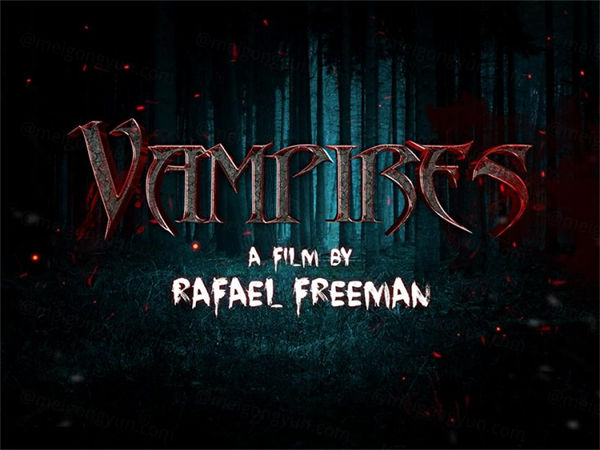 魔幻影视后期游戏海报特效字体模板