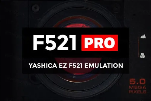 ps特效滤镜动作 Yashica EZ F521 Emulation