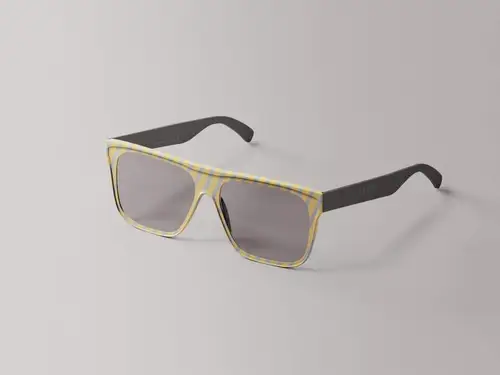 简单眼镜PSD样机 Simple Glasses Mockup 样机模版