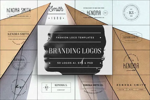 50款时尚行业品牌LogoBranding Fashion Minimal Logos