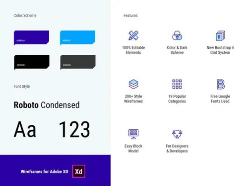 线框用户界面工具包Rootline Wireframe UI Kit