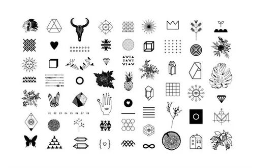 几何logo图标素材 TOKENS. 117