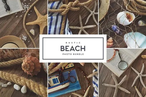 夏季海洋主题高清图片素材 Rustic_Beach_Phot