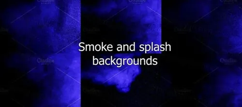 蓝色烟雾背景纹理 blue smoke hookah