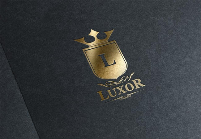 高端奢华的logo模板 Luxor Logo