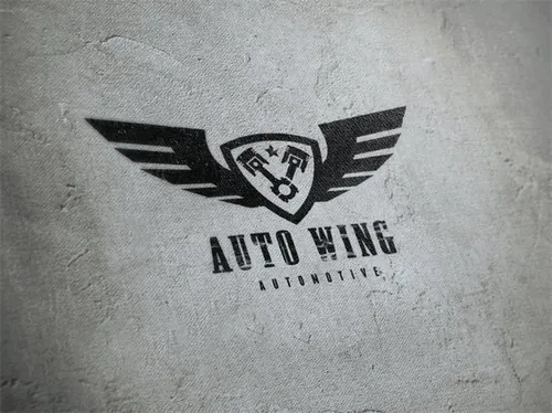 翅膀图形logo模板 Auto Wing