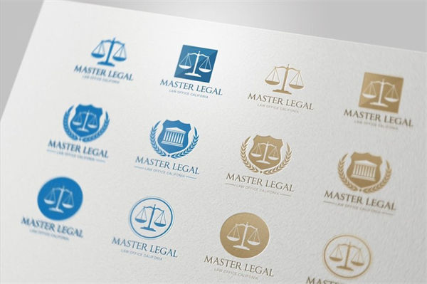 法律相关的logo模板 Lawyer Logo Set