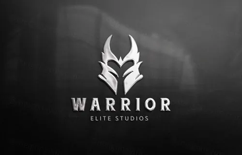 战士精英创意logo模板 Warrior Elite