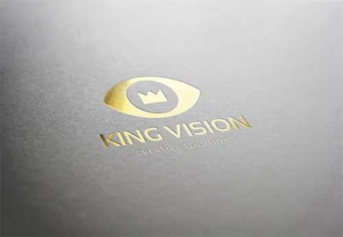 皇冠创意logo模版 King Vision