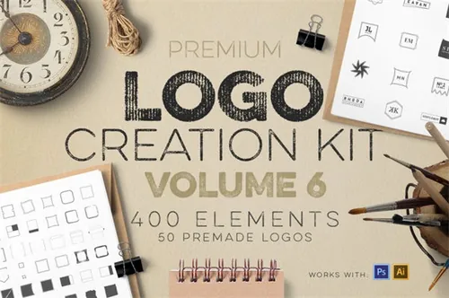 logo创意素材包 Logo Creation Kit