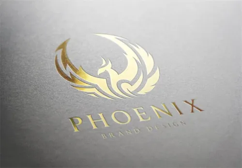 凤凰logo模版 Phoenix