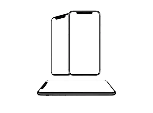空白iPhoneX贴图样机手机模型iPhone X Free PSD Mockup