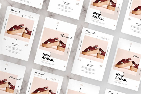 简约时尚高端sale促销宣传单fashion-promo-flyer-vol-6