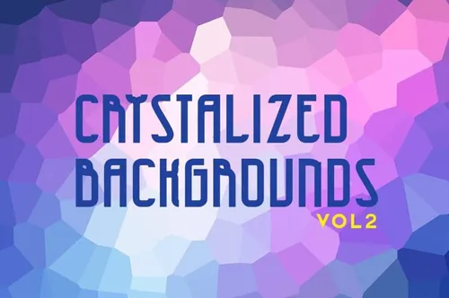 多边形背景纹理 Crystallized Backgrounds