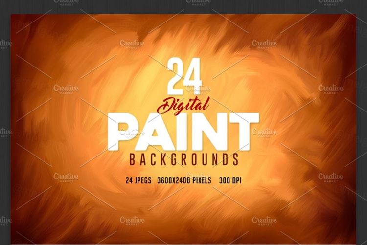 印象派绘画背景纹理 Paint Backgrounds