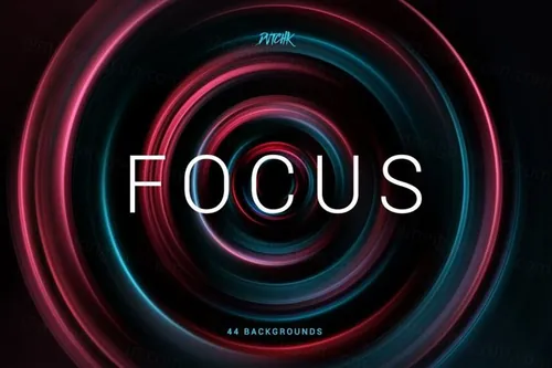 聚焦波纹背景纹理 Focus  Colorful Zoom