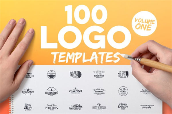 新鲜的logo模版素材 100 Fresh Logo Templates