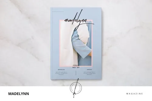 时尚杂志模板 Madelynn Magazine