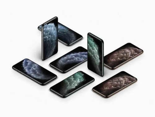 苹果手机实体模型iPhone 11 Pro - 20 Mockups