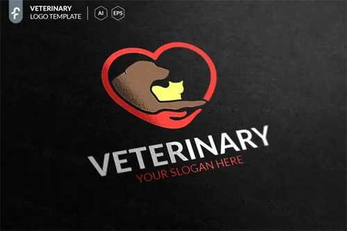 情人节LOGO设计 Veterinary Logo