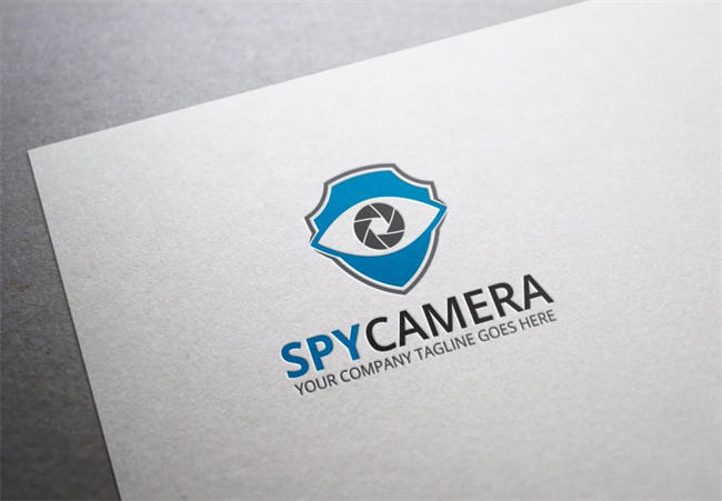 间谍相机LOGO模板 Spy Camera Logo