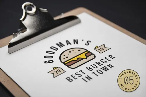 10有趣的LOGO模板 10 LogoBadge Mock Ups