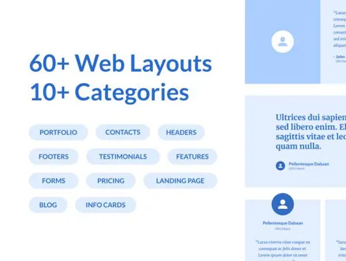 有趣的线框套件Katy wireframe kit