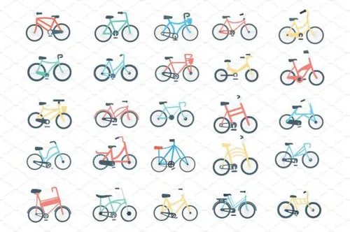 自行车图标下载 40 Bicycle Icon