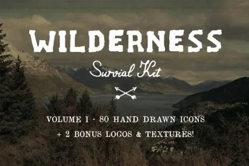 手绘矢量图标下载 80 Hand Drawn Icons Extras