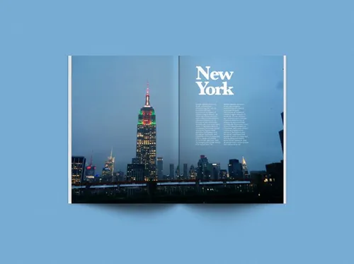 杂志贴图样机模板A4 MAGAZINE MOCK UP TEMPLATE Vol004