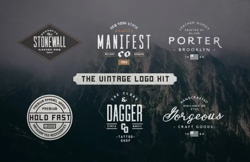Vintage Logo Kit