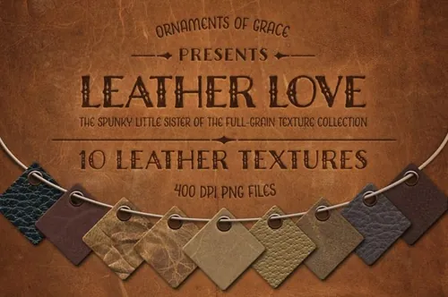 皮革真皮背景纹理 Leather Love 10 Leath