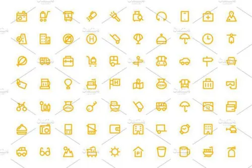 275 旅游和假日图标素材 275  Travel and Holidays I