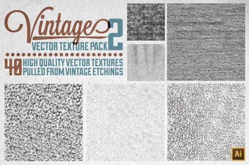 复古矢量纹理包 Vintage Vector Texture