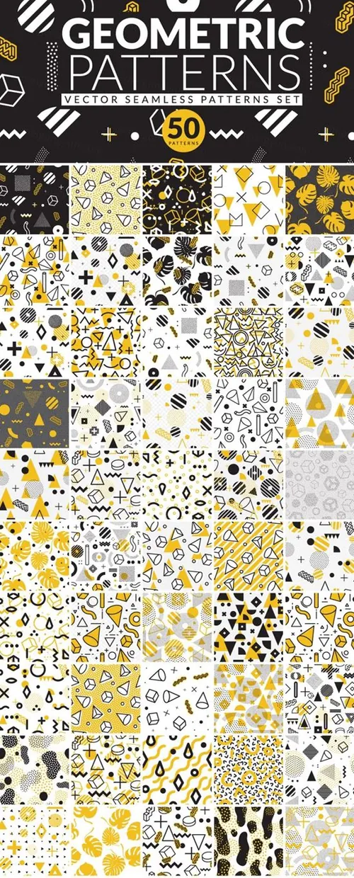 现代风格蜜蜂几何元素背景纹理GEOMETRIC