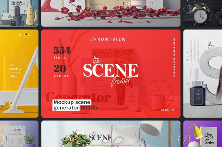 31.7G！超高质量品牌VI场景设计制造样机PSD模板素材