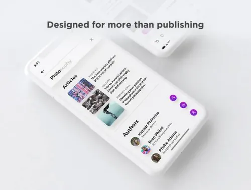 博客iOS应用程序用户界面工具包Blogging iOS App UI