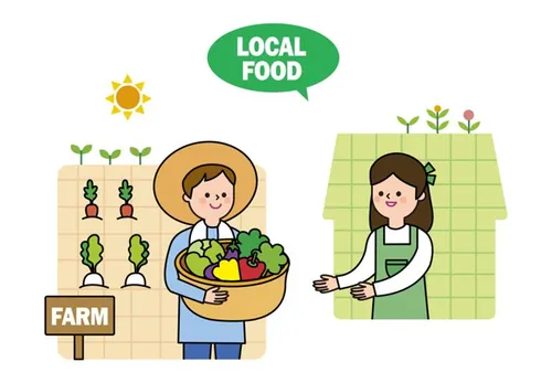 ECO LIFE 绿色有机生态AI矢量插图素材 ti123a3103