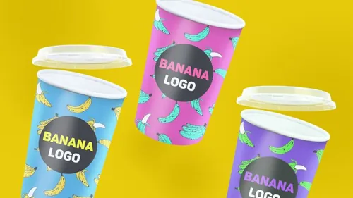 精美纸杯模型PSD贴图模板Paper Cup Mockup Vol017