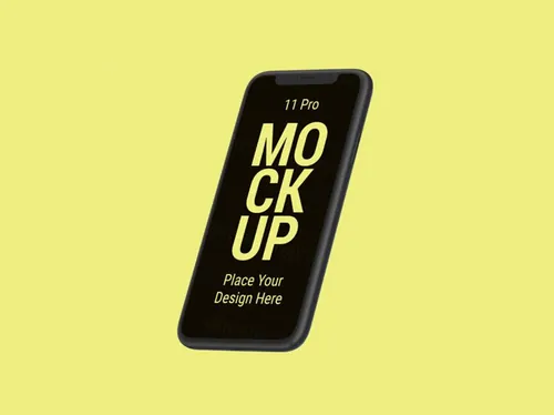 智能手机APP设计提案UI贴图样机PSD模板 Latest smart phone pro mockup