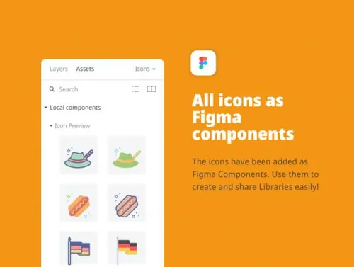 啤酒节彩色插图包图标Oktoberfest Color Bundle