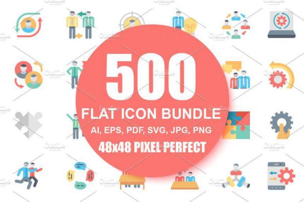 应用程序平面Web图标 App Flat Web Icons