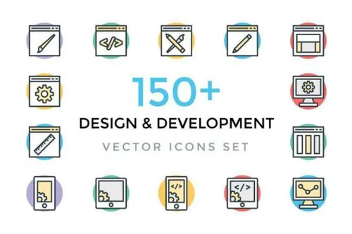 150 设计和开发图标 150  Design and Development