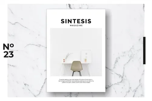 家居植物室内设计图册模板 Magazine Template