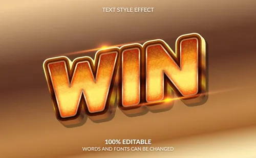 卡通漫画三维立体特效字体文本特效可编辑EPS矢量模板素材3d text style effect