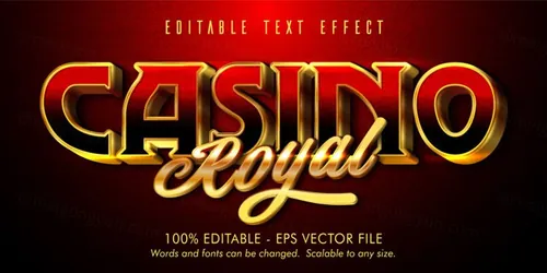 三维立体金属特效字体文本特效可编辑EPS矢量模板素材3d editable text style effect