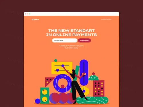 精美的运动设计插图Superb Illustrations